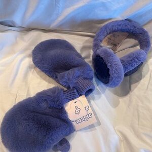 More Than Magic Lavender Mittens and Earmuffs Set